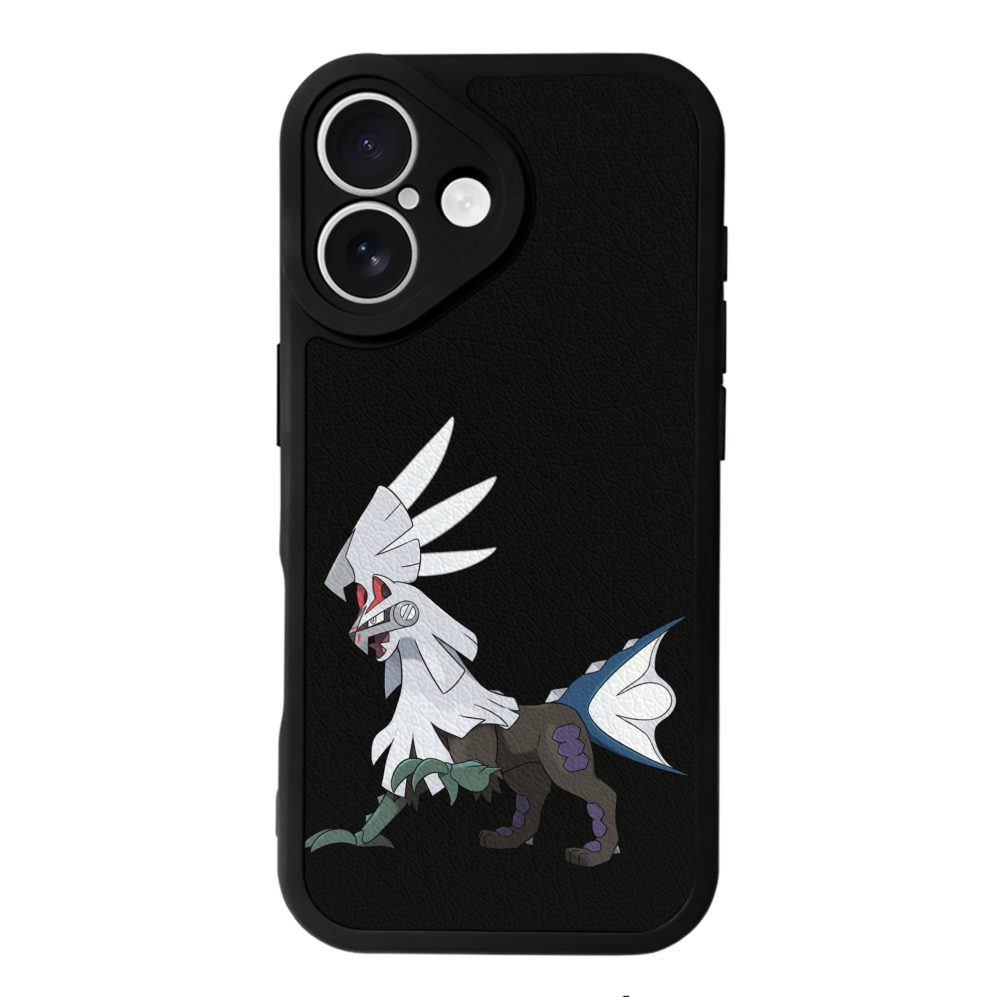 （画像用） ポケットモンスター Pokémon 【iPhone 16シリーズ対応】シリコンスマホケース（レザー調） 材質：シリコン